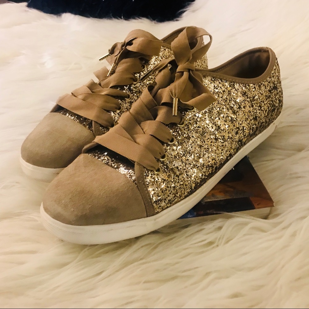 Aldo Women Size 11 Glitter Sneakers